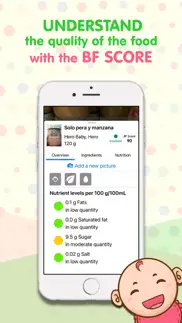 healthy baby food scanner iphone screenshot 4