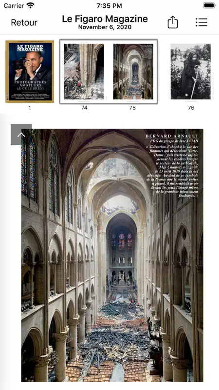 Kiosque Figaro : le Journal screenshot 3 of 5
