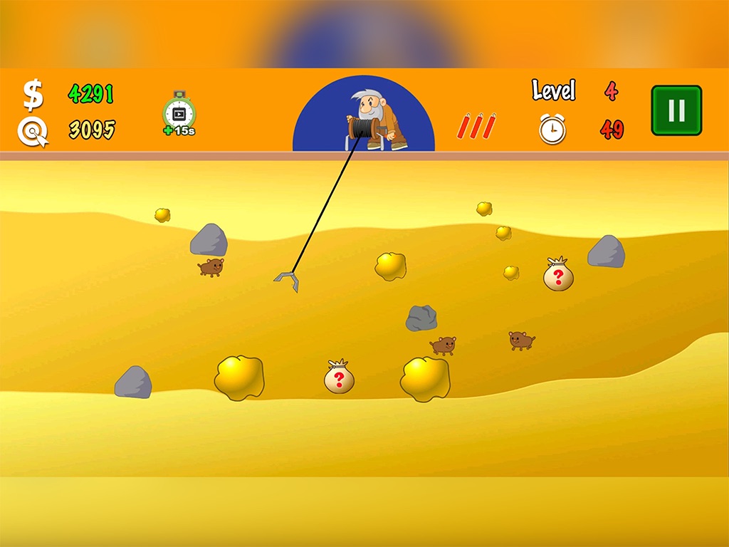 Gold Miner Classic Senspark screenshot 3
