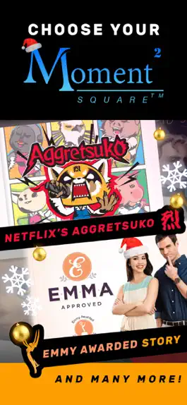 Game screenshot MomentSQ™ Aggretsuko Christmas mod apk