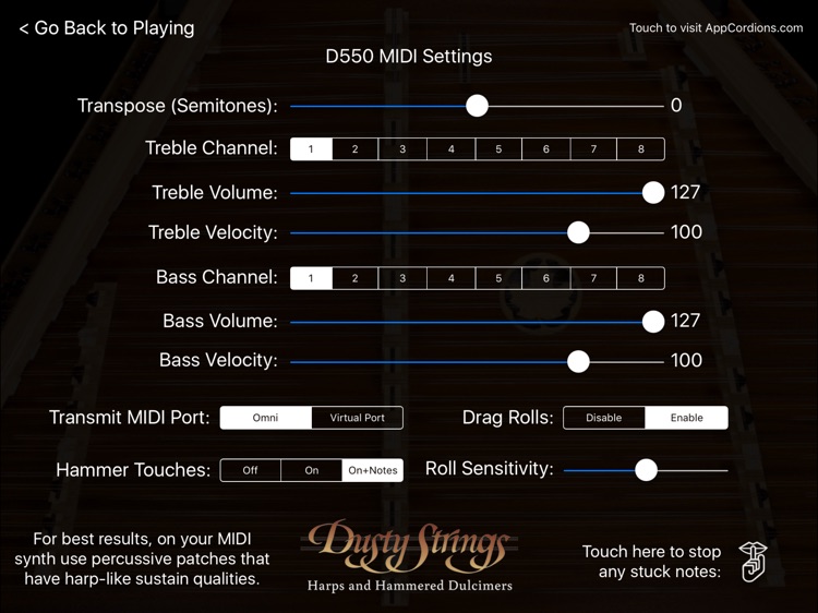 D550 MIDI Controller
