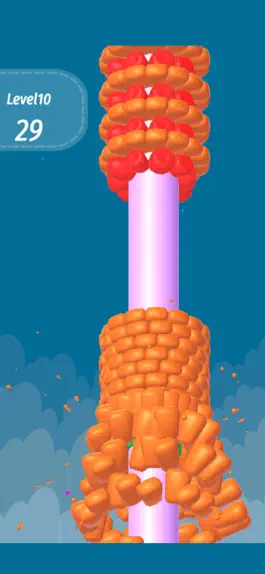 Game screenshot Slice Ring On Pipe Tower hack