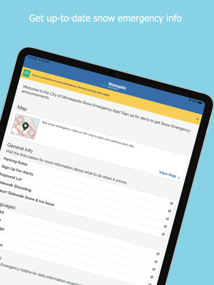 Minneapolis Snow Emergency