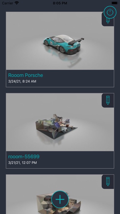 rooomScan - 3D Scan App