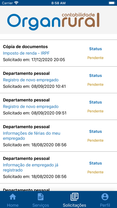 OrganRural Screenshot