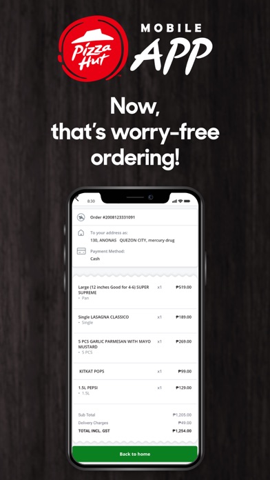 Pizza Hut Philippines Screenshot