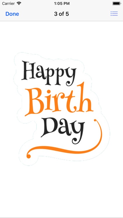 Happy Birthday Stickers 2018 screenshot-3