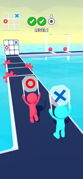 Game screenshot Tic-Tac-Toe Race: Stickman Run hack