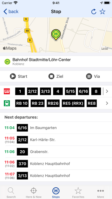 VRM Timetable & Tickets Screenshot