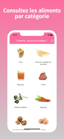 Game screenshot Enceinte que puis-je manger ? mod apk