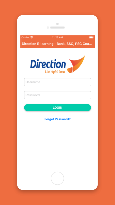 Direction E-learning Screenshot