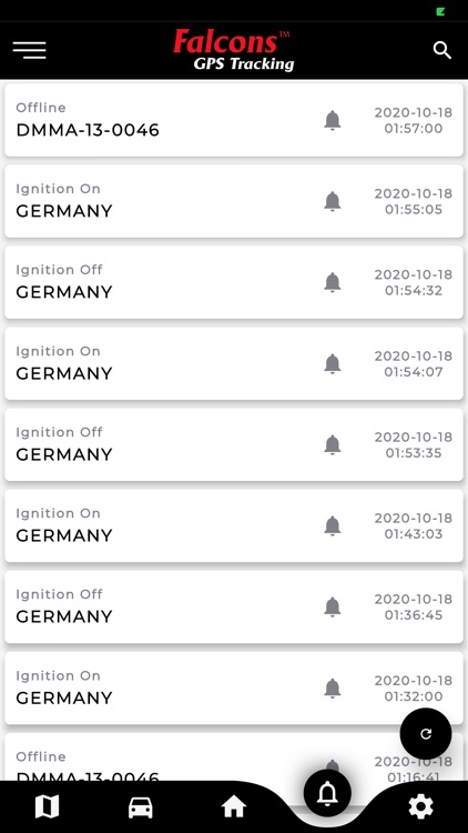 Falcons™ GPS Tracking screenshot-3