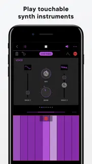 groovebox - beat synth studio iphone screenshot 4