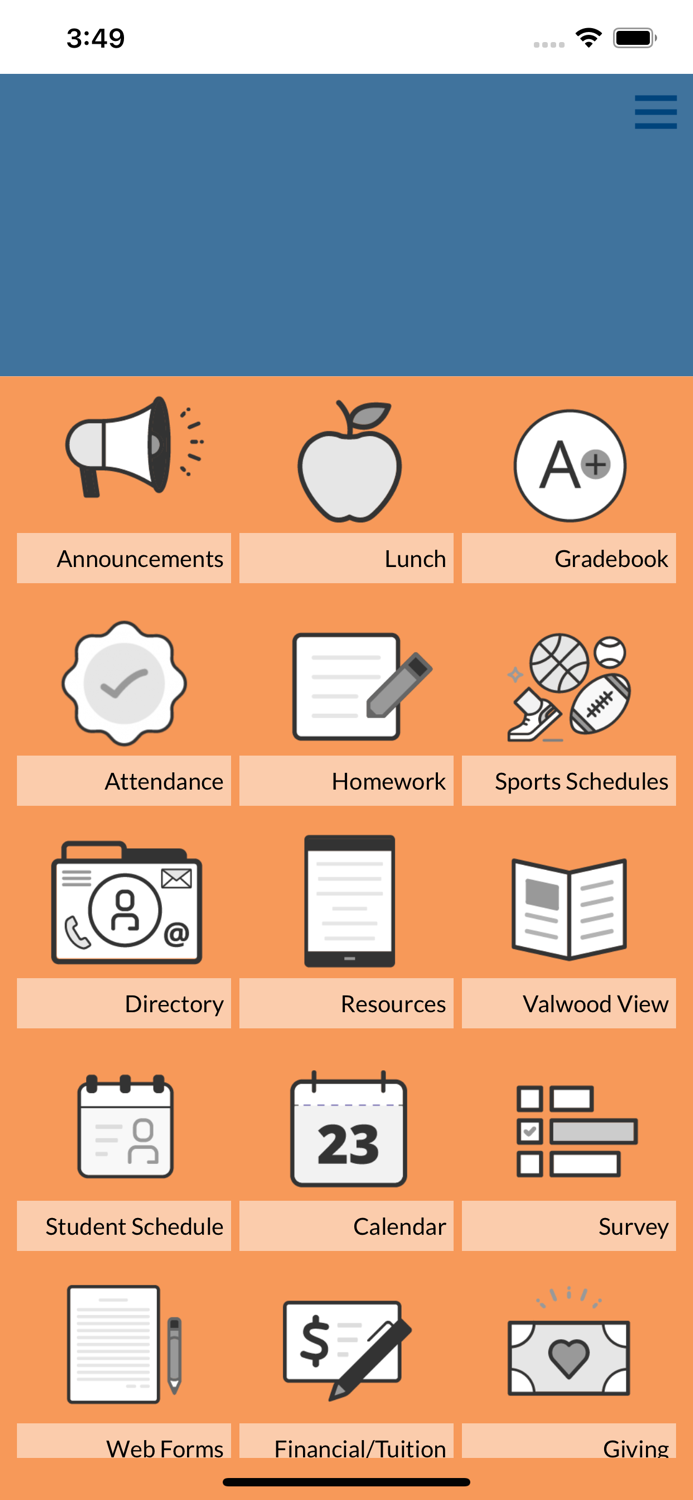 Valwood School Family App