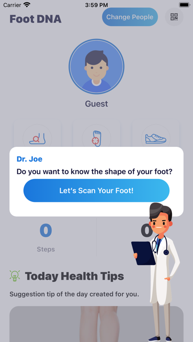 Foot DNA Screenshot