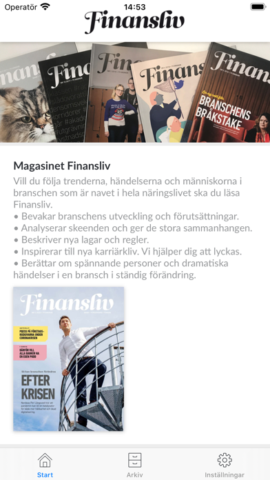 Finansliv Screenshot