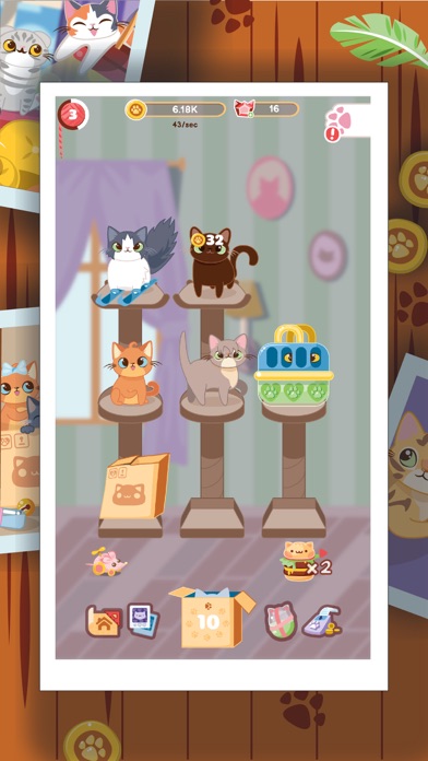 Cat Mansion - Merge&Match Game Screenshot