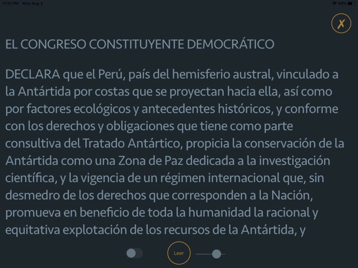 Constitución Política - PERU