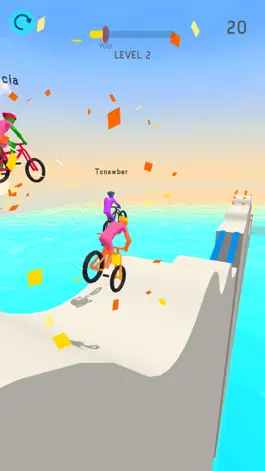 Game screenshot DownHill 3D apk