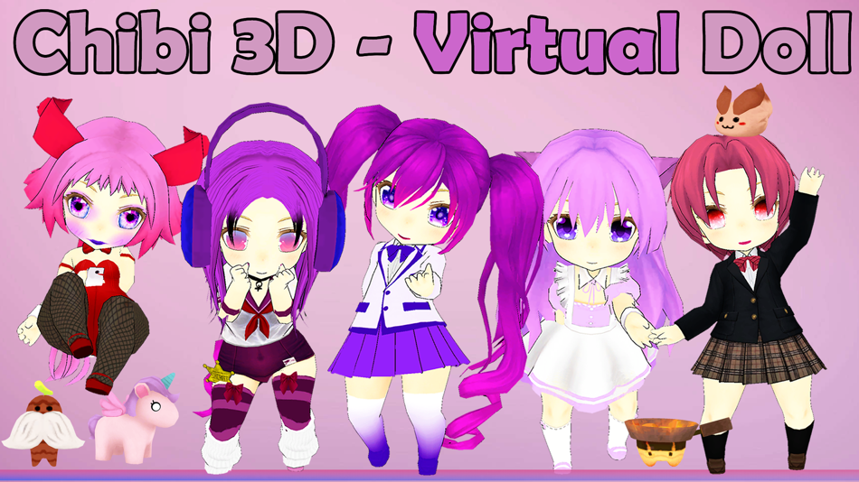 #1. Chibi Doll 3D Multiplayer (iOS) 由: Peter Korosik