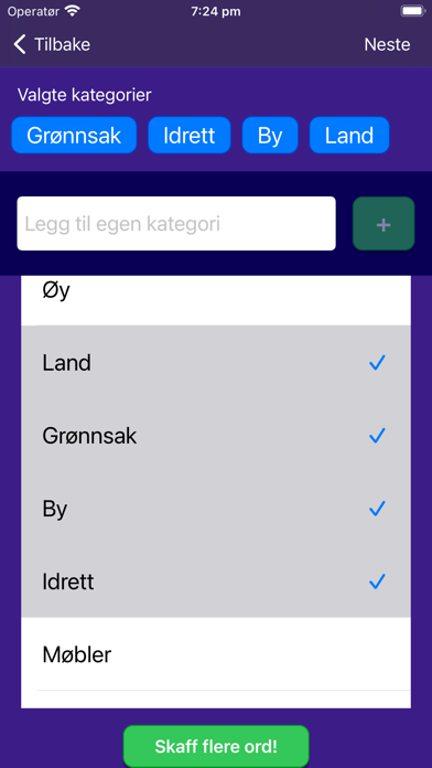 Gruble - Categories Screenshot