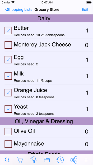 ShopIt - Grocery Shopping List Screenshot
