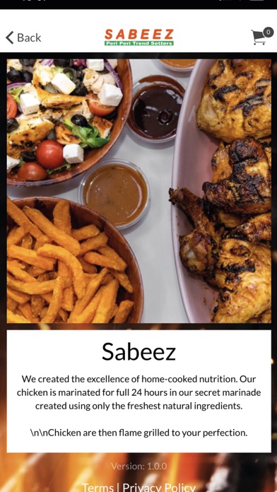 Screenshot #2 pour Sabeez Peri Peri