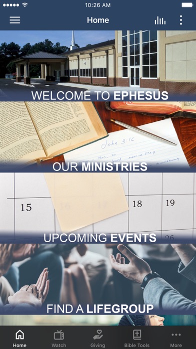 Ephesus Baptist Church Screenshot