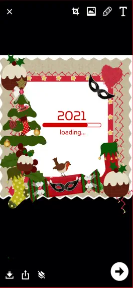 Game screenshot Merry Xmas Card mod apk