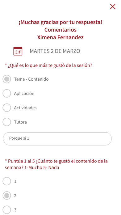 Desarrollo Comunitario Mujeres Screenshot