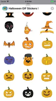 How to cancel & delete halloween gif stickers ! 2