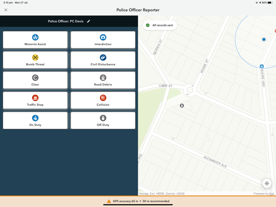 ArcGIS QuickCapture iPad screenshot 8 - Utilities app