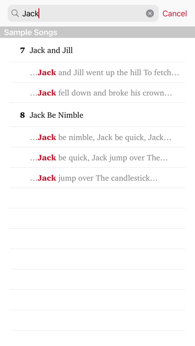 Screenshot #3 pour Red Songbook