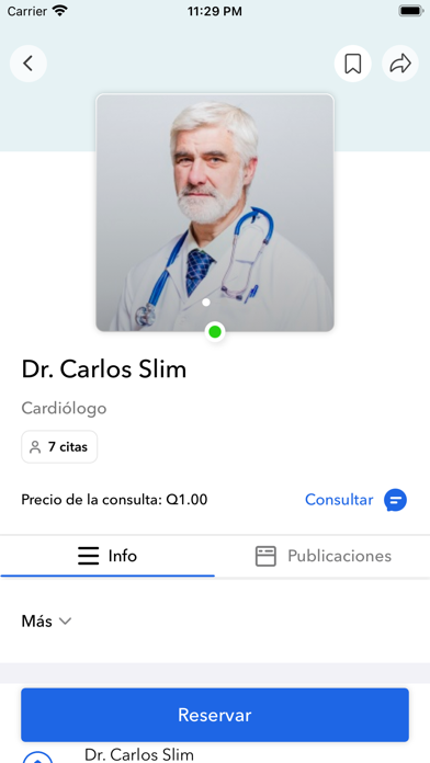 MedPro : Consulta en Linea Screenshot