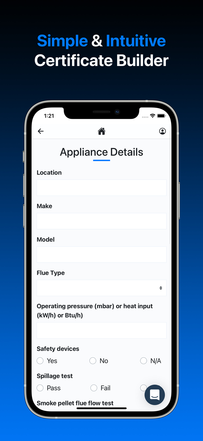 Gas Certificate App