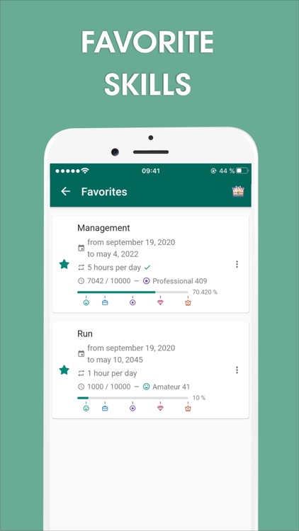 10,000 hours – skill tracker screenshot-3