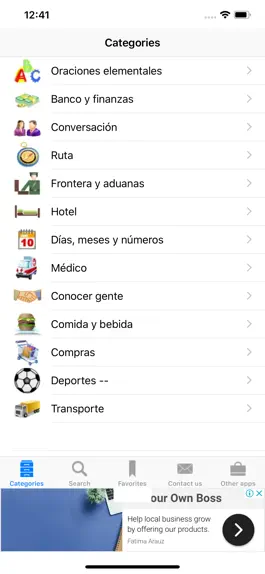 Game screenshot Spanish to English Phrasebook mod apk