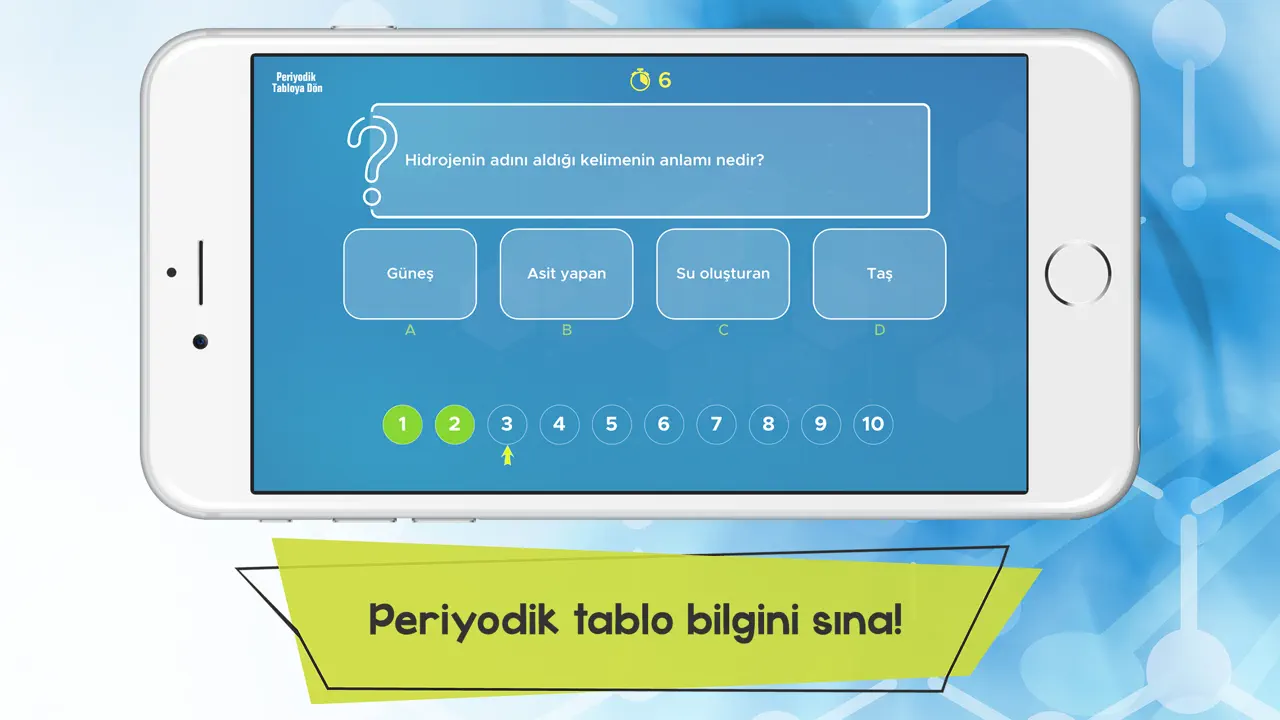 Periyodik Tablo Bilim Genç iPhone Ekran Görüntüsü 8