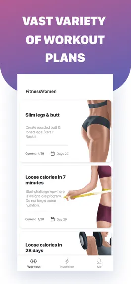 Game screenshot Fitness Women - Weight Loss mod apk