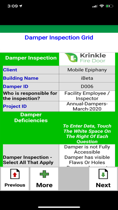 Krinkle Fire Door Screenshot
