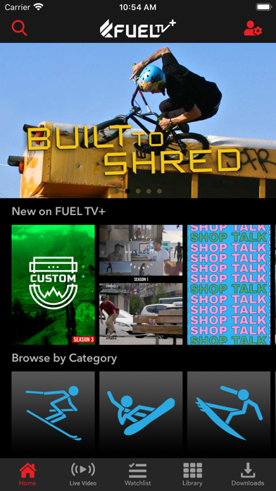 FUEL TV+ Screenshot