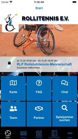 Game screenshot Rollstuhltennis apk