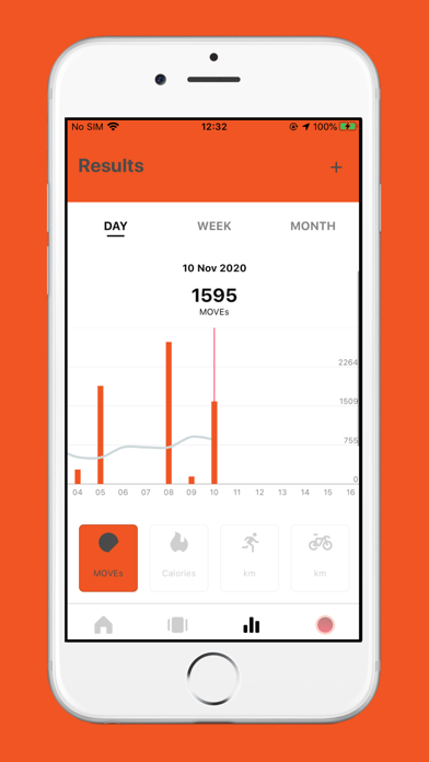 EMF Fitness Screenshot
