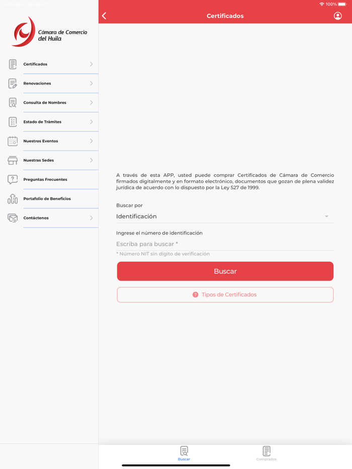 Cámara de Comercio del Huila