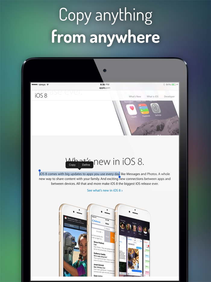 Clipboard Plus  Copy Widget