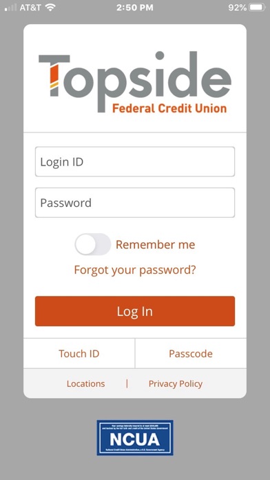 Topside Federal Credit Union Screenshot 1 - AppWisp.com Topside Federal Credit Union Screenshot 1 - AppWisp.com
