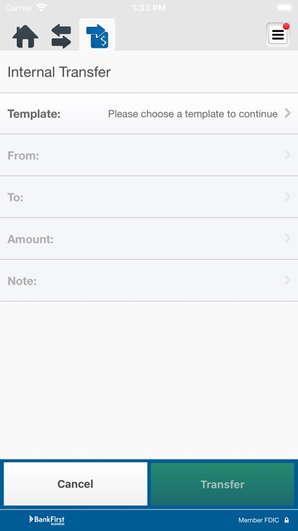 BankFirst Mobile Business screenshot-5