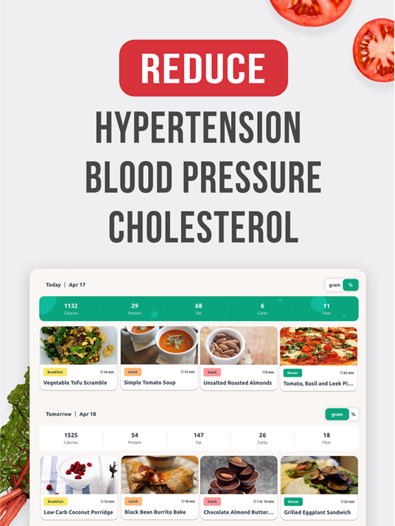 Screenshot #5 pour DASH Diet & Meal Plan