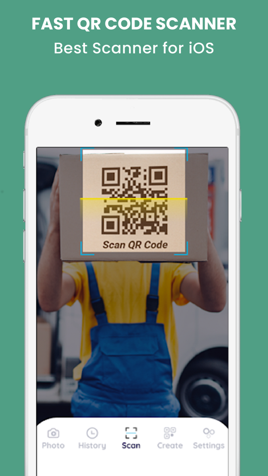 #1. QR and Barcode Scanner Pro (iOS) Podle: Appyhigh Technology LLP