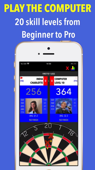 Russ Bray Darts Scorer screenshot1